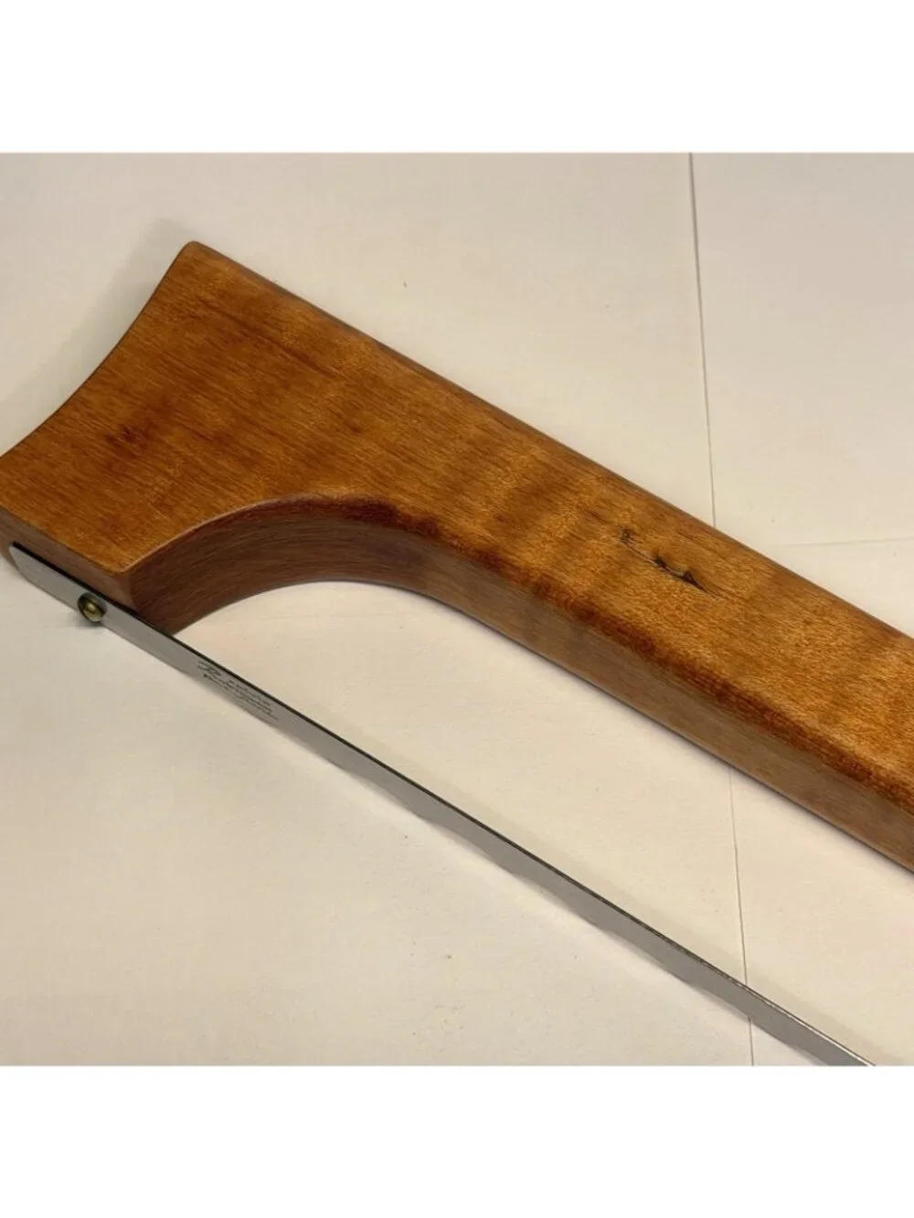 Calvin Robinson Appalachian Bow Saw Wood Handle Bread Knife Handcrafted Florida